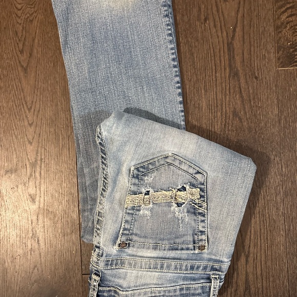 BKE Light Blue Straight Leg Jeans - Picture 4 of 4